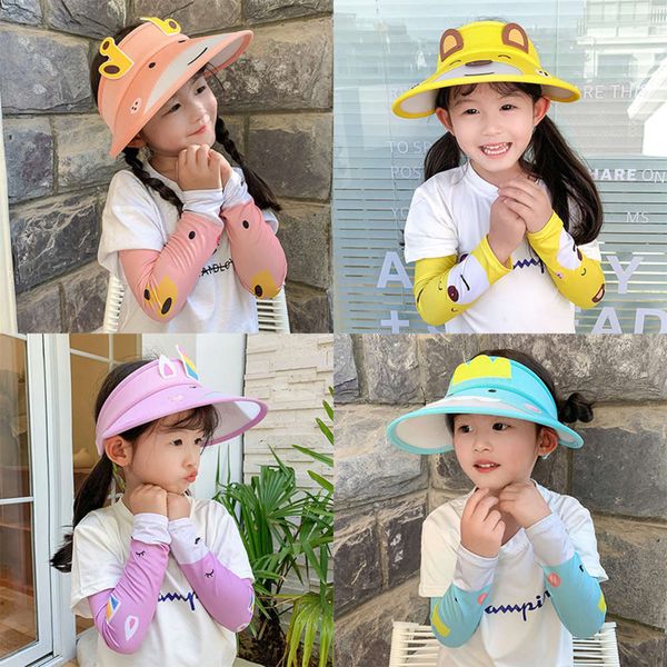 children's empty hat ice sleeve student summer children's sun protection two piece, Yellow
children's empty hat ice sleeve student summer children's sun protection two piece, Yellow