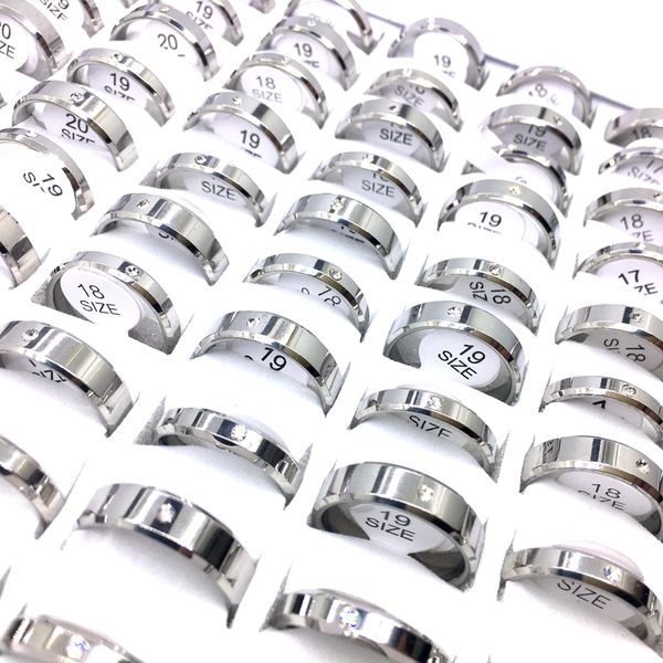wholesale 100pcs/lot silver rhinestone men's women's 4mm/6mm band rings stainless steel enamel fashion jewelry party favorite
wholesale 100pcs/lot silver rhinestone men's women's 4mm/6mm band rings stainless steel enamel fashion jewelry party favorite