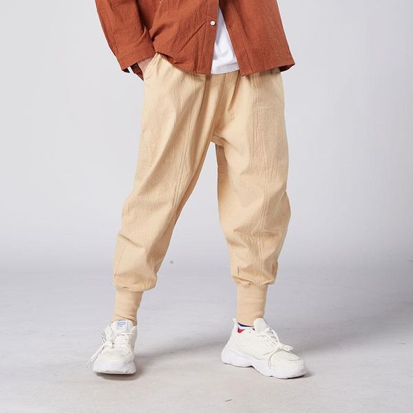 men's pants 2021 cotton linen jogger men streetwear casual harem trouser summer cool oversized men's clothing, Black
men's pants 2021 cotton linen jogger men streetwear casual harem trouser summer cool oversized men's clothing, Black