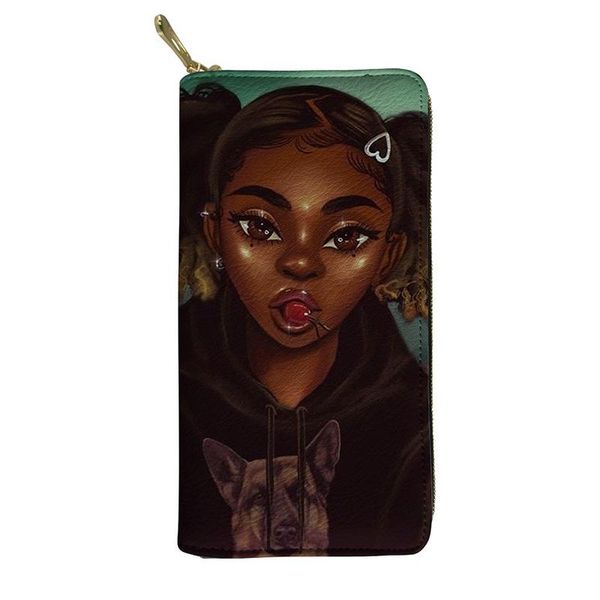 wallets hycool cartoon dog african girl print wallet for women ladies casual long pu leather purse female outdoor storage money bag, Red;black
wallets hycool cartoon dog african girl print wallet for women ladies casual long pu leather purse female outdoor storage money bag, Red;black