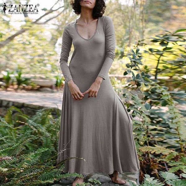 casual dresses women elegant knit a line robe longue bohemian maxi dress 2022 autumn solid vestido lady party v neck, Black;gray
casual dresses women elegant knit a line robe longue bohemian maxi dress 2022 autumn solid vestido lady party v neck, Black;gray