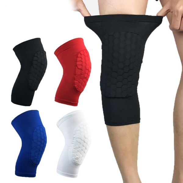 elbow & knee pads 1pc sports honeycomb anti-collision brace basketball breathable leg sleeve outdoor riding sport protector kneepad, Black;gray
elbow & knee pads 1pc sports honeycomb anti-collision brace basketball breathable leg sleeve outdoor riding sport protector kneepad, Black;gray