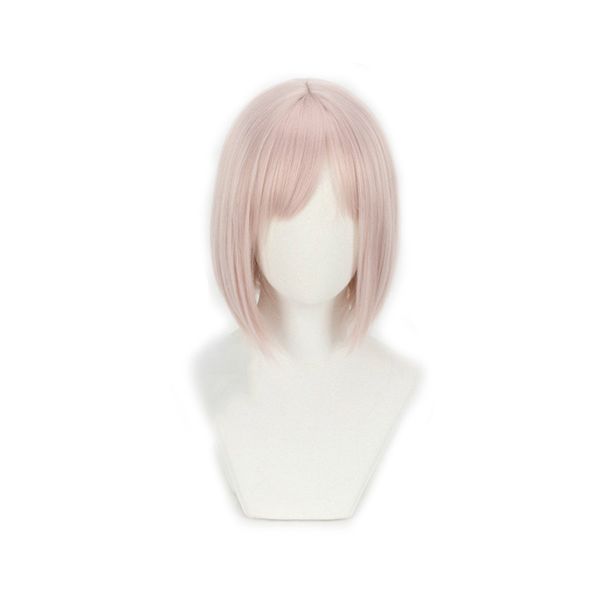 fate/grand order mash kyrielight demi-servant shielder cosplay wig pink short heat resistance fiber hair wigs + wig cap, Black
fate/grand order mash kyrielight demi-servant shielder cosplay wig pink short heat resistance fiber hair wigs + wig cap, Black