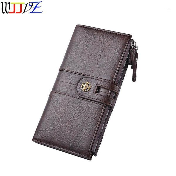 multifunctional men wallet long wallets leather man coin pocket vintage male card holder rock wjjdz1, Red;black
multifunctional men wallet long wallets leather man coin pocket vintage male card holder rock wjjdz1, Red;black