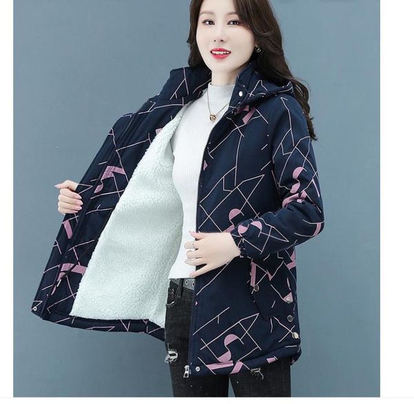 women's down & parkas cotton-padded clothes coat in winter long sleeve hooded, Black
women's down & parkas cotton-padded clothes coat in winter long sleeve hooded, Black