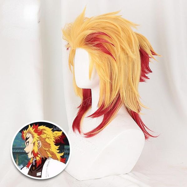 other event & party supplies anime demon slayer rengoku kyoujurou blonde ombre wig cosplay costume men women heat resistant pontail hair
other event & party supplies anime demon slayer rengoku kyoujurou blonde ombre wig cosplay costume men women heat resistant pontail hair