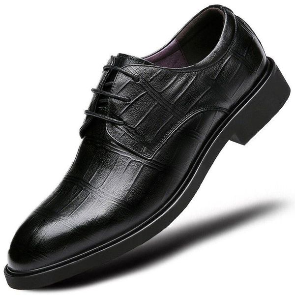 dress shoes men leather formal lace up oxfords fashion retro elegant work footwear business plus size 38-48, Black
dress shoes men leather formal lace up oxfords fashion retro elegant work footwear business plus size 38-48, Black