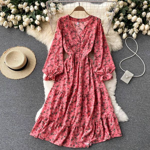 casual dresses singreiny women sweet floral dress korean puff sleeve v neck a-line autumn bohemian print vacation midi, Black;gray
casual dresses singreiny women sweet floral dress korean puff sleeve v neck a-line autumn bohemian print vacation midi, Black;gray