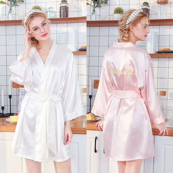 new style embroidery ladies rayon short robe women elegant print bridesmaid wedding pajama bathrobe nightdress size -xxl, Black;red
new style embroidery ladies rayon short robe women elegant print bridesmaid wedding pajama bathrobe nightdress size -xxl, Black;red