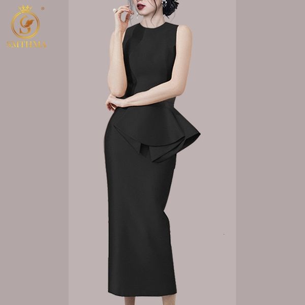 casual dresses black temperament for women o neck sleeveless high waist ruffle summer es female fashion style gjj6, Black;gray
casual dresses black temperament for women o neck sleeveless high waist ruffle summer es female fashion style gjj6, Black;gray
