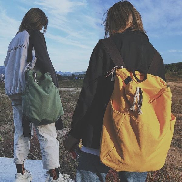 backpack ladies fashion women's shoulder bag solid color schoolbag youth japanese harajuku travel x270
backpack ladies fashion women's shoulder bag solid color schoolbag youth japanese harajuku travel x270