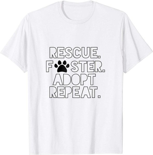 rescue foster dog mom adopt don't shop repeat t-shirt size m - 5xl, White;black
rescue foster dog mom adopt don't shop repeat t-shirt size m - 5xl, White;black