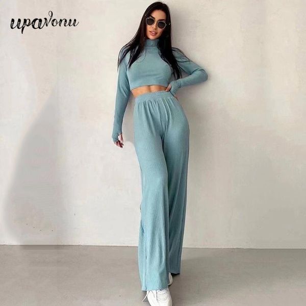women's rib knit suit casual high neck long sleeve turtleneck short & wide leg pants two-piece set two piece, White
women's rib knit suit casual high neck long sleeve turtleneck short & wide leg pants two-piece set two piece, White