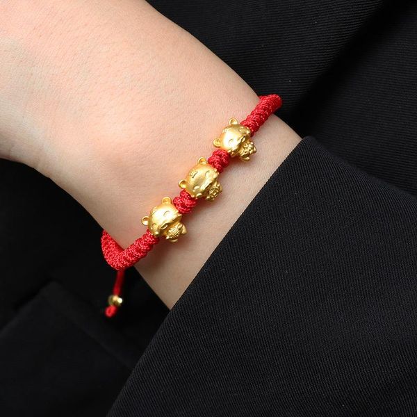 charm bracelets 2022 year gold plated tiger red rope chain forbraid bracelet for fashion women jewelry, Golden;silver
charm bracelets 2022 year gold plated tiger red rope chain forbraid bracelet for fashion women jewelry, Golden;silver
