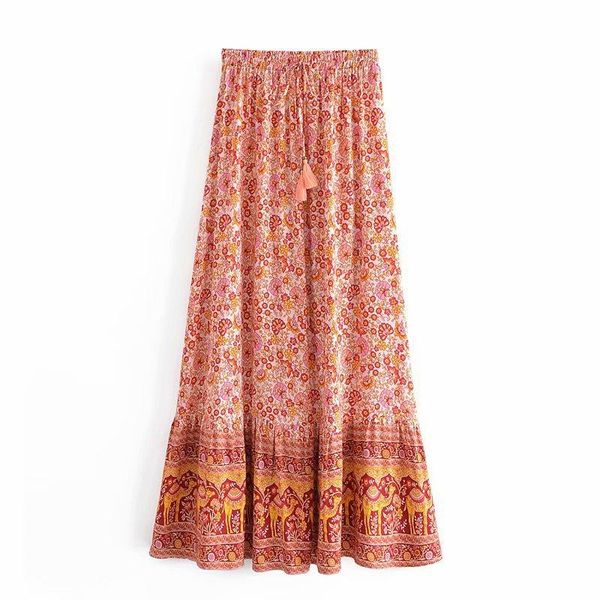 skirts 5 colors orange floral print women spring tassel lace-up elastic waist vintage casual a-line skirt 2021 beach holiday party wear, Black
skirts 5 colors orange floral print women spring tassel lace-up elastic waist vintage casual a-line skirt 2021 beach holiday party wear, Black