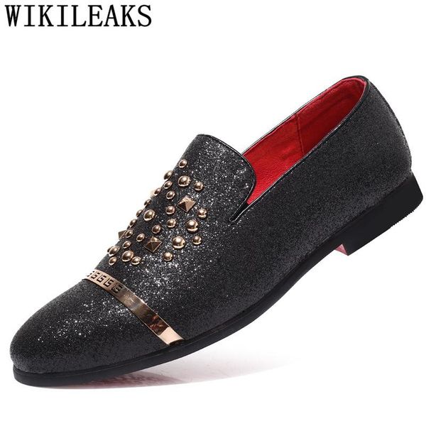 dress shoes coiffeur loafers men office slip glitter party formal italian designer plus size 48, Black
dress shoes coiffeur loafers men office slip glitter party formal italian designer plus size 48, Black
