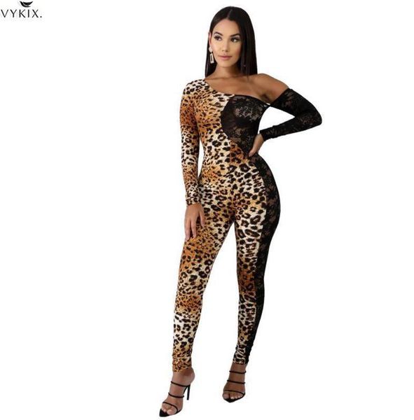 women's jumpsuits & rompers women jumpsuit one shoulder leopard lace full sleeve autumn lady outfits casual fashion skinny clubwear, Black;white
women's jumpsuits & rompers women jumpsuit one shoulder leopard lace full sleeve autumn lady outfits casual fashion skinny clubwear, Black;white