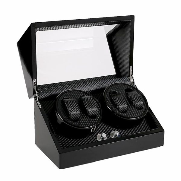 watch boxes & cases 4 high end automatic winder box watches storage jewelry holder display pu leather ultra quiet shaker, Black;blue
watch boxes & cases 4 high end automatic winder box watches storage jewelry holder display pu leather ultra quiet shaker, Black;blue