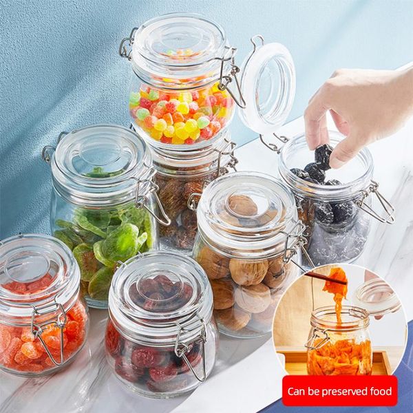 thickened glass sealed jar transparent wine bottle pickle small storage container refrigerator seal tank bottles & jars
thickened glass sealed jar transparent wine bottle pickle small storage container refrigerator seal tank bottles & jars