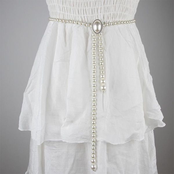 belts 2021 summer fashion elegant women pearl belt elastic waist buckle chain female girls dress crystal strap gift, Black;brown
belts 2021 summer fashion elegant women pearl belt elastic waist buckle chain female girls dress crystal strap gift, Black;brown