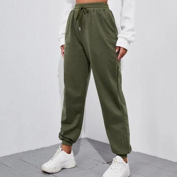 women's pants & capris women casual sport jogger 2021 spring autumn high waist elastic long trousers sweatpants pockets female running, Black;white
women's pants & capris women casual sport jogger 2021 spring autumn high waist elastic long trousers sweatpants pockets female running, Black;white