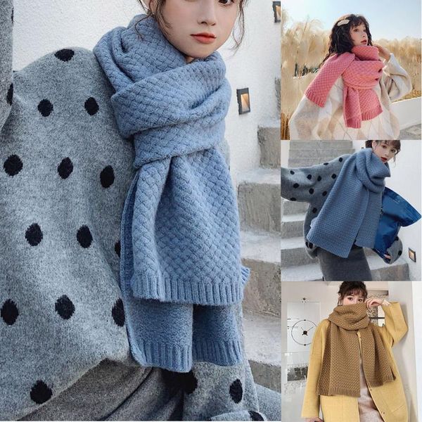 scarves women knitted thick scarf long shawl winter warm large gifts hsj88, Blue;gray
scarves women knitted thick scarf long shawl winter warm large gifts hsj88, Blue;gray