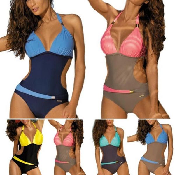 women's swimwear uk womens one piece monokini push up padded swimsuit swimming beachwear, White;black
women's swimwear uk womens one piece monokini push up padded swimsuit swimming beachwear, White;black