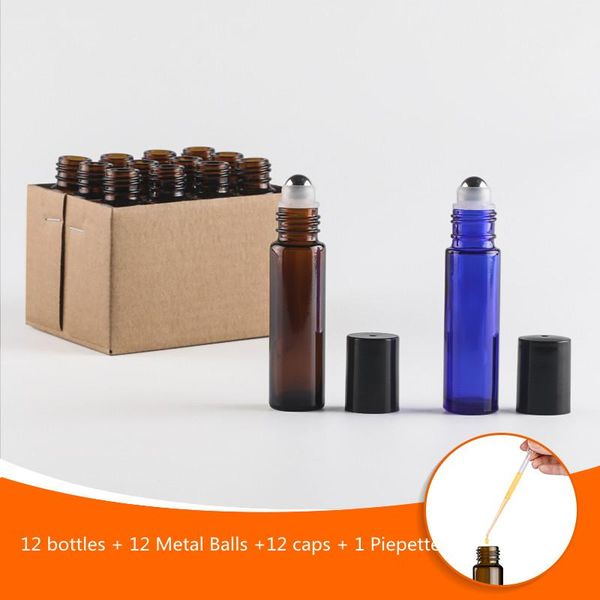 12pcs 10ml amber glass roll on bottle empty vials with stainless steel metal roller ball for essential oils perfume aromatherap storage bott
12pcs 10ml amber glass roll on bottle empty vials with stainless steel metal roller ball for essential oils perfume aromatherap storage bott