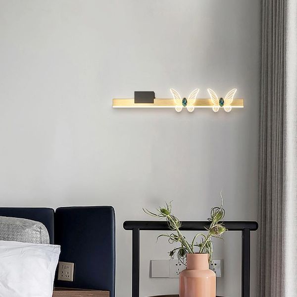 wall lamp nordic modern light luxury bedhead master bedroom butterfly crystal web celebrity balcony living room background
wall lamp nordic modern light luxury bedhead master bedroom butterfly crystal web celebrity balcony living room background