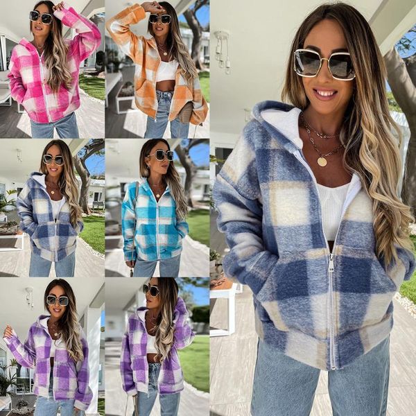 women's jackets women casual hooded jacket winter fashion all-match zipper warm blouse long sleeve retro pocket ladies pullovers stree, Black;brown
women's jackets women casual hooded jacket winter fashion all-match zipper warm blouse long sleeve retro pocket ladies pullovers stree, Black;brown