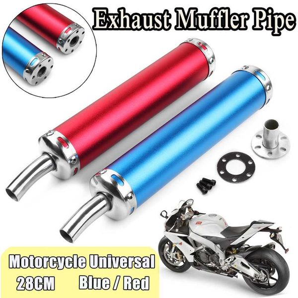 motorcycle exhaust system 60x280mm racing blue red muffler pipe 2 stroke blue/red
motorcycle exhaust system 60x280mm racing blue red muffler pipe 2 stroke blue/red
