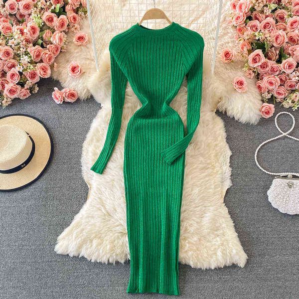 singreiny women shiny knitted dress long sleeve o neck elastic slim pencil dresses autumn bodycon streetwear sweater dress g1214, Black;gray
singreiny women shiny knitted dress long sleeve o neck elastic slim pencil dresses autumn bodycon streetwear sweater dress g1214, Black;gray