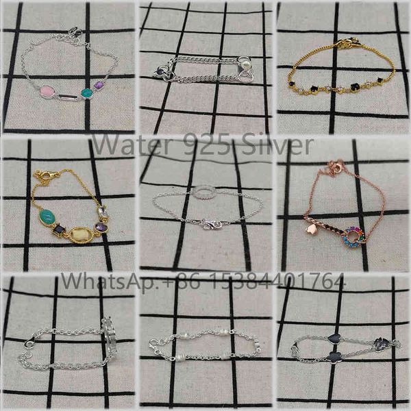 new popular 925 sterling silver jewelry gemstones cool color rose key bracelet for women wholesale shipping
new popular 925 sterling silver jewelry gemstones cool color rose key bracelet for women wholesale shipping