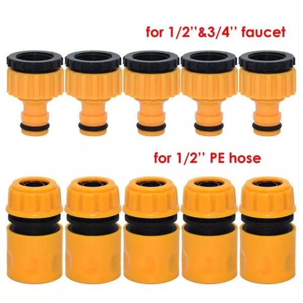 watering equipments 10pcs 3/4 & 1/2 inch graden hose water tap threaded connector faucet adapter for gardening irrigation washing car
watering equipments 10pcs 3/4 & 1/2 inch graden hose water tap threaded connector faucet adapter for gardening irrigation washing car