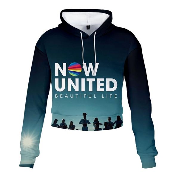 women's hoodies & sweatshirts harajuku 3d cropped hooded fashion united now crop hoodie women long sleeve pullovers hoody, Black
women's hoodies & sweatshirts harajuku 3d cropped hooded fashion united now crop hoodie women long sleeve pullovers hoody, Black