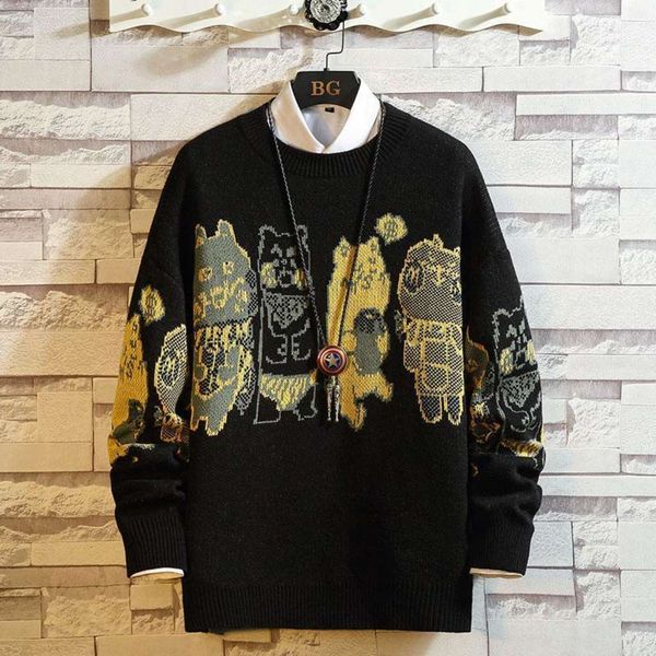 men's sweaters spring autumn winter clothes black striped pull oversize -4xl 5xl korea style casual standard pullovers1 piit, White;black
men's sweaters spring autumn winter clothes black striped pull oversize -4xl 5xl korea style casual standard pullovers1 piit, White;black