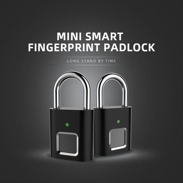 fingerprint lock usb rechargeable waterproof smart thumbprint padlock anti-theft electric mini for luggage case
fingerprint lock usb rechargeable waterproof smart thumbprint padlock anti-theft electric mini for luggage case
