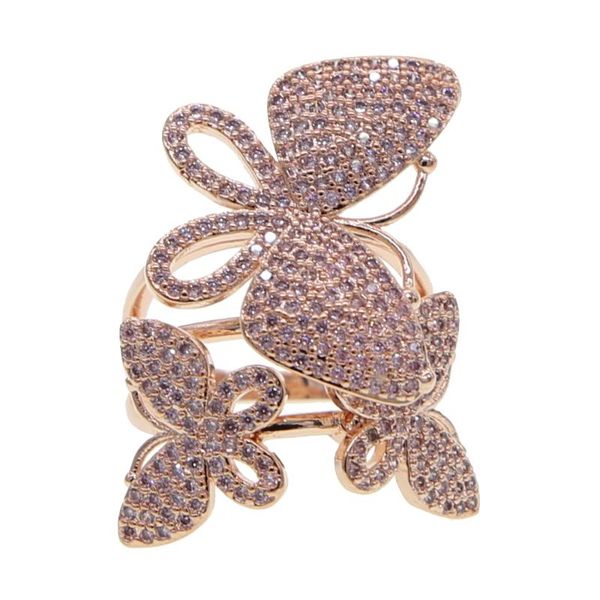 cluster rings women 3 butterfly micro pave cz cocktail silver ring fashion wedding party jewelry accessories, Golden;silver
cluster rings women 3 butterfly micro pave cz cocktail silver ring fashion wedding party jewelry accessories, Golden;silver