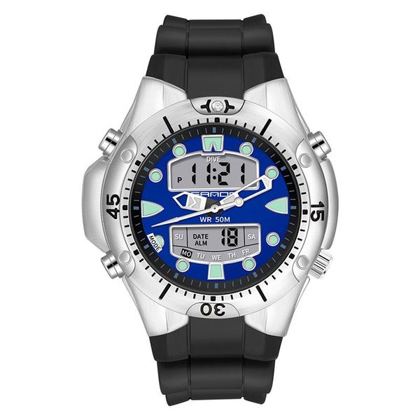 wristwatches fashion outdoor sport digital quartz watch men casual military watches waterproof silicone strap male clock relogio masculin, Slivery;brown
wristwatches fashion outdoor sport digital quartz watch men casual military watches waterproof silicone strap male clock relogio masculin, Slivery;brown