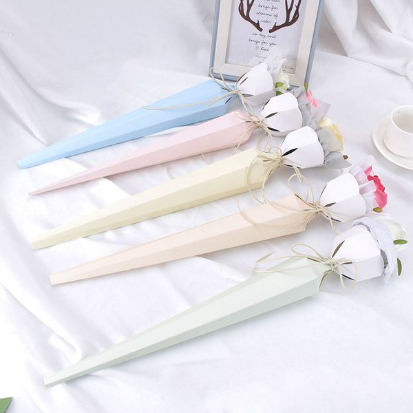 single rose flower gift wrap bouquet floral package valentine day party favor box
single rose flower gift wrap bouquet floral package valentine day party favor box