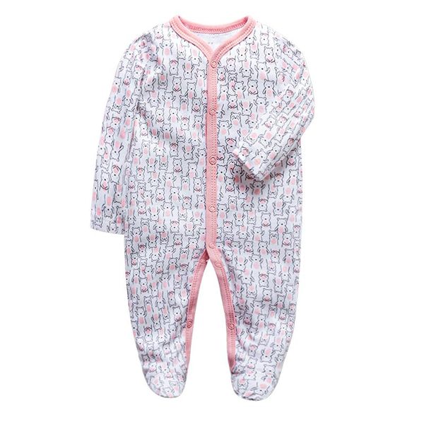 clothing sets baby boy girl footies pajamas original cotton spring sleepwear 1piece pja mother animal christmas coverall baby'sets, White
clothing sets baby boy girl footies pajamas original cotton spring sleepwear 1piece pja mother animal christmas coverall baby'sets, White