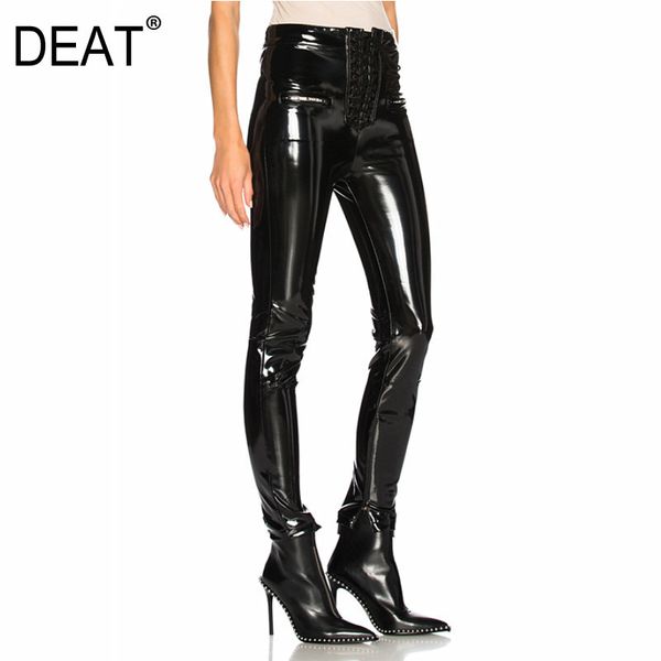 fashion women clothes high waist shinny pu leather autumn and winter full length penco styles pants wp10901l 210421, Black;white
fashion women clothes high waist shinny pu leather autumn and winter full length penco styles pants wp10901l 210421, Black;white