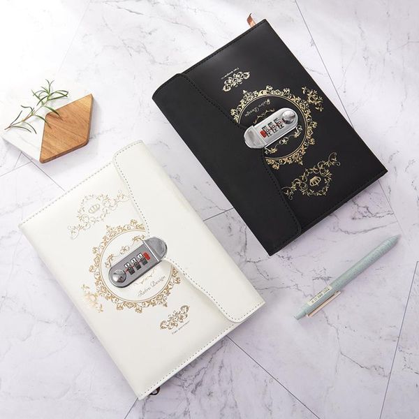 leather a5 notebook journal with lock planner refill daily travelers agenda password diary book office school stationery gift notepads, Purple;pink
leather a5 notebook journal with lock planner refill daily travelers agenda password diary book office school stationery gift notepads, Purple;pink