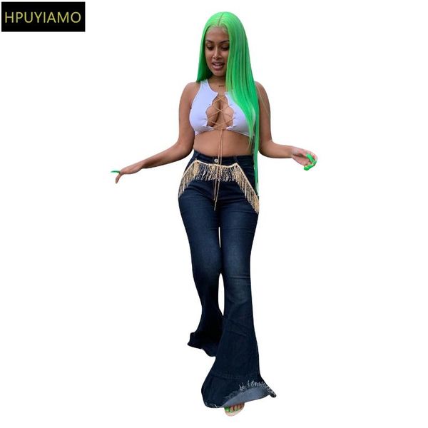 tassels patchwork casual denim trouser women fashion high waist zipper bell bottom pant streetwear club partywear slim jeans women's, Blue
tassels patchwork casual denim trouser women fashion high waist zipper bell bottom pant streetwear club partywear slim jeans women's, Blue