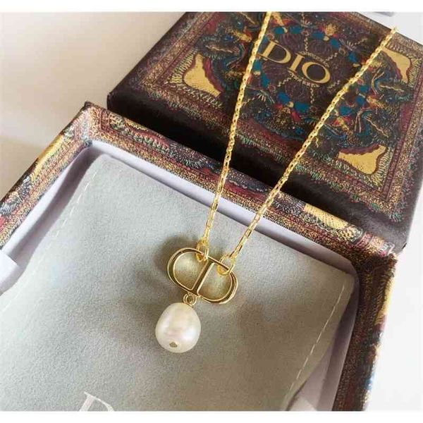 / house 2021 new fashion exquisite pearl necklace simple han fan net red matching accessories, Silver