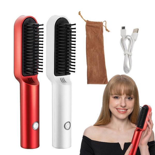 electric hair brushes jk610 mini usb charging straightener comb rechargeable 2-in-1 dual use curling straightening
electric hair brushes jk610 mini usb charging straightener comb rechargeable 2-in-1 dual use curling straightening