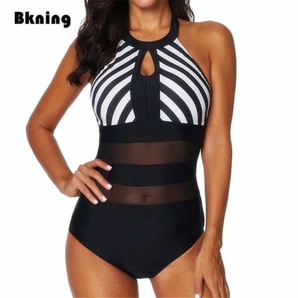 bkning xxl swimsuits female one 1 piece swimwear plus size bathing suit high neck transpare mayokini large mesh striped badpak 210728, White;black
bkning xxl swimsuits female one 1 piece swimwear plus size bathing suit high neck transpare mayokini large mesh striped badpak 210728, White;black