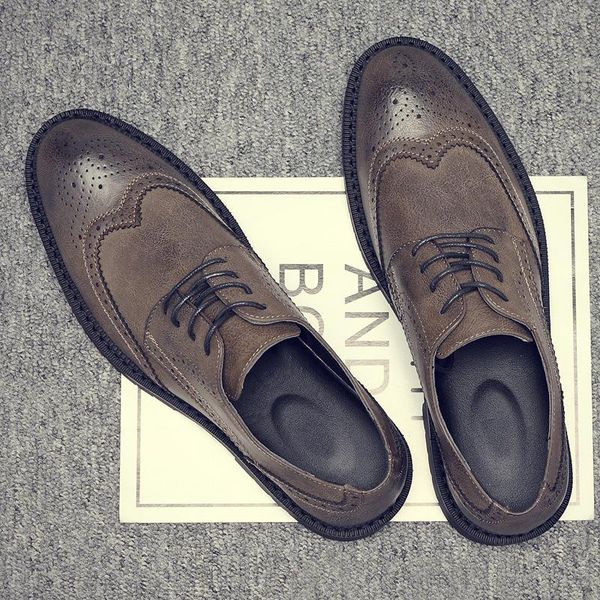 mens retro oxford shoes handmade men dress leather fashion flats business men's, Black
mens retro oxford shoes handmade men dress leather fashion flats business men's, Black