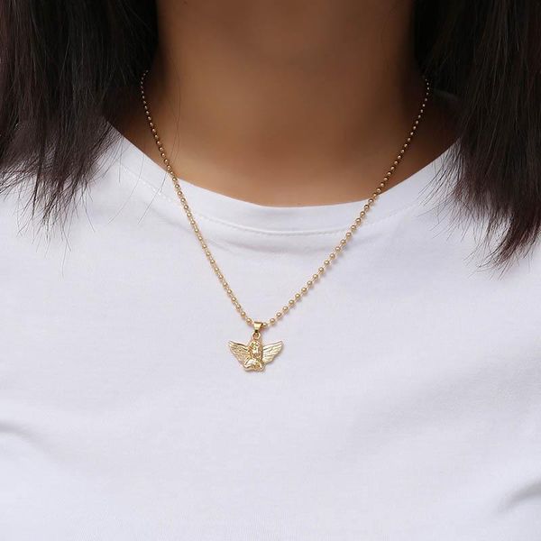 pendant necklaces simple creative design metal angel for women ladies long chain clavicle necklace fashion jewelry xr1893, Silver
pendant necklaces simple creative design metal angel for women ladies long chain clavicle necklace fashion jewelry xr1893, Silver