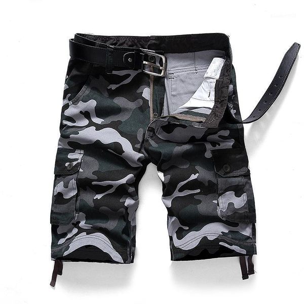 men's shorts summer multi pocket capris loose large size work clothes casual wear resistant breeches big, White;black
men's shorts summer multi pocket capris loose large size work clothes casual wear resistant breeches big, White;black